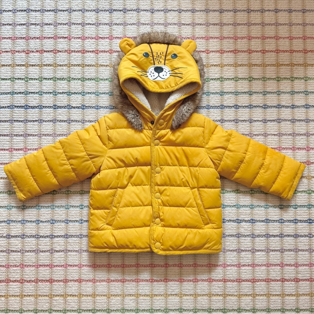 Baby Boden lion coat
